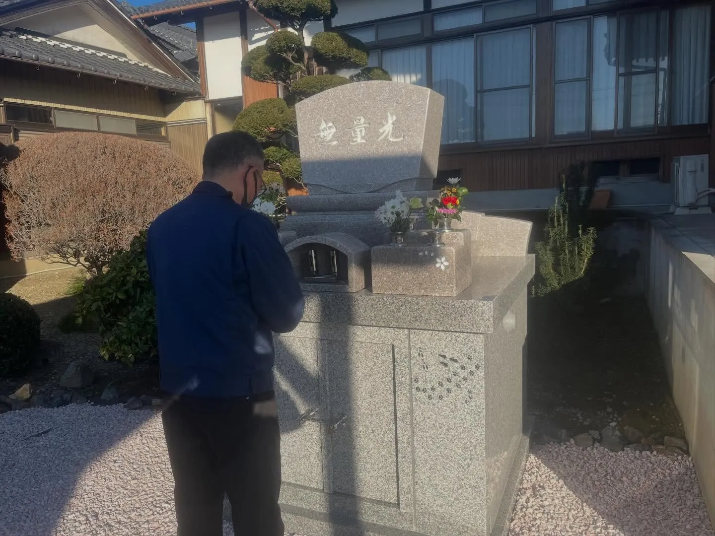 ペットの遺骨を協力寺院に埋葬いたしました（2月）一宮市【瑞仁...