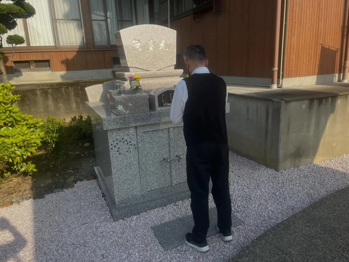 ペットの遺骨を協力寺院に埋葬いたしました（4月）一宮市【瑞仁寺】