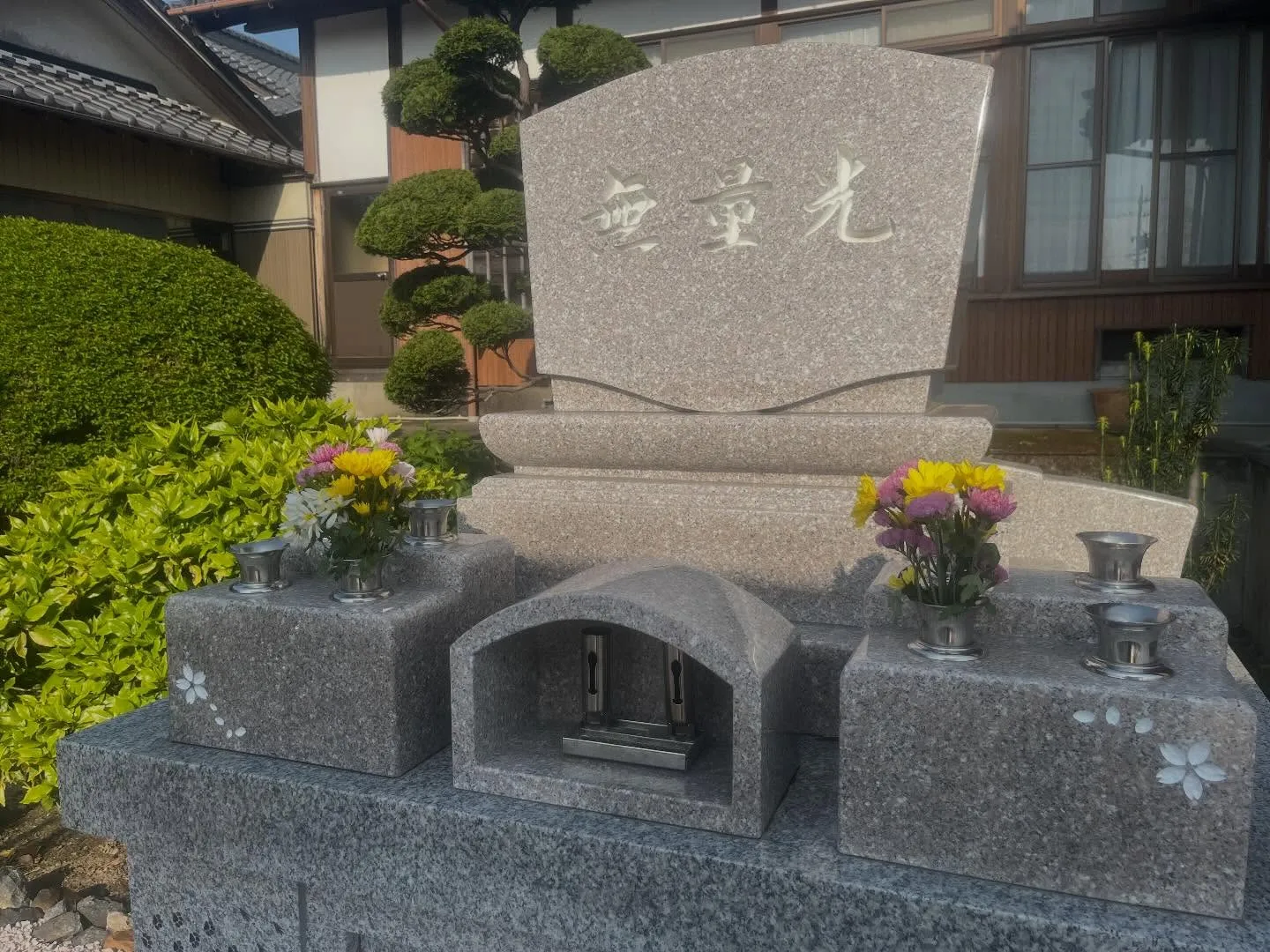 ペットの遺骨を協力寺院に埋葬いたしました（4月）一宮市【瑞仁...