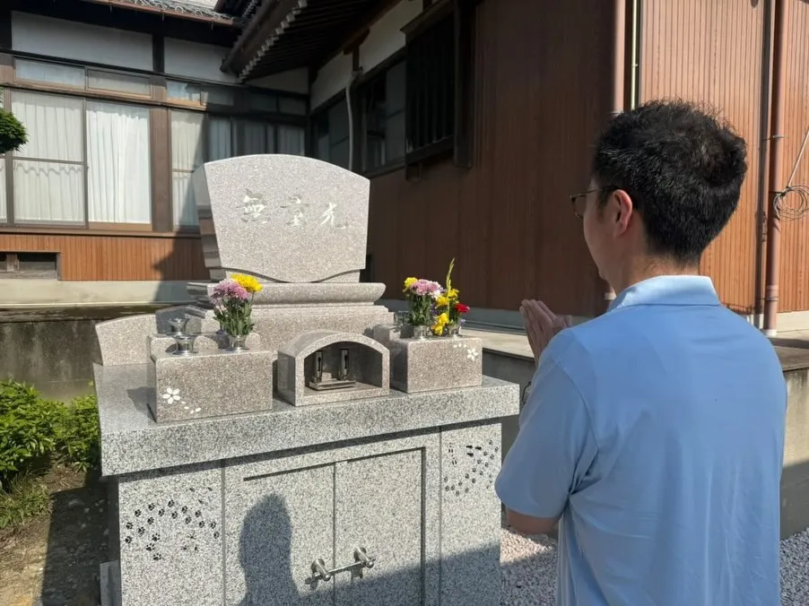 ペットの遺骨を協力寺院に埋葬いたしました（6月）一宮市【瑞仁...