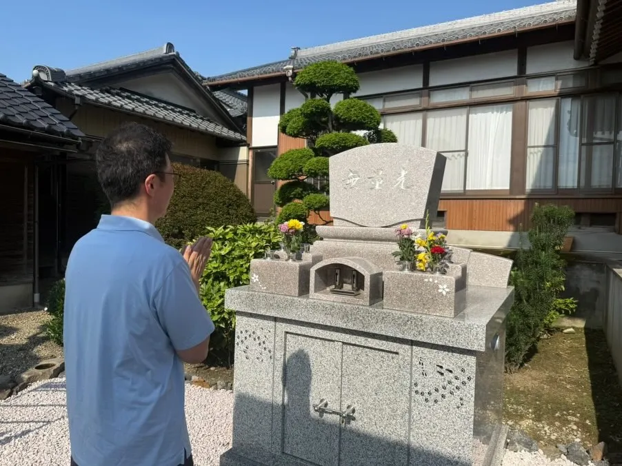 ペットの遺骨を協力寺院に埋葬いたしました（6月）一宮市【瑞仁...