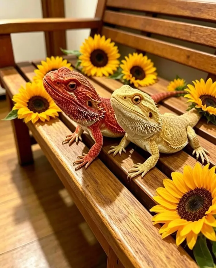フトアゴヒゲトカゲのイチちゃん。