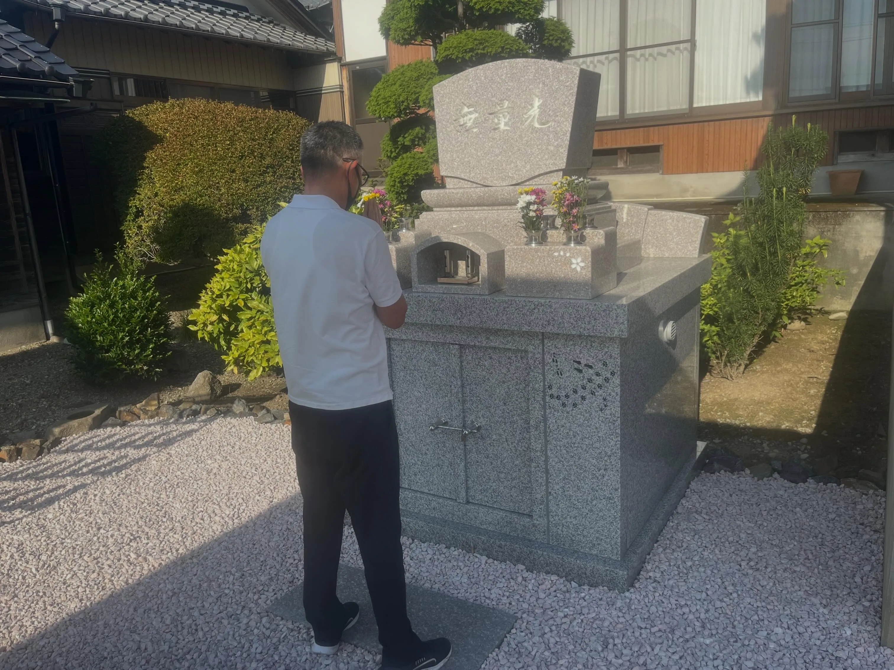 ペットの遺骨を協力寺院に埋葬いたしました(7月)一宮市【瑞仁...